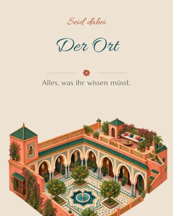 Riad: der Ort der Feier