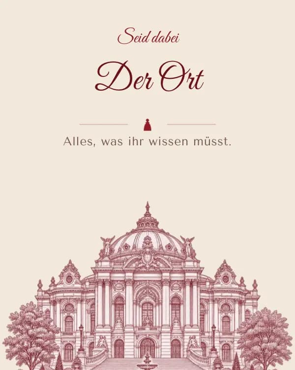 Vorhang: der Ort der Feier